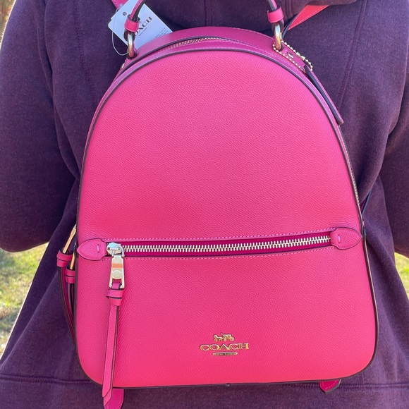 Coach Pink Backpack - Picture 3 of 10